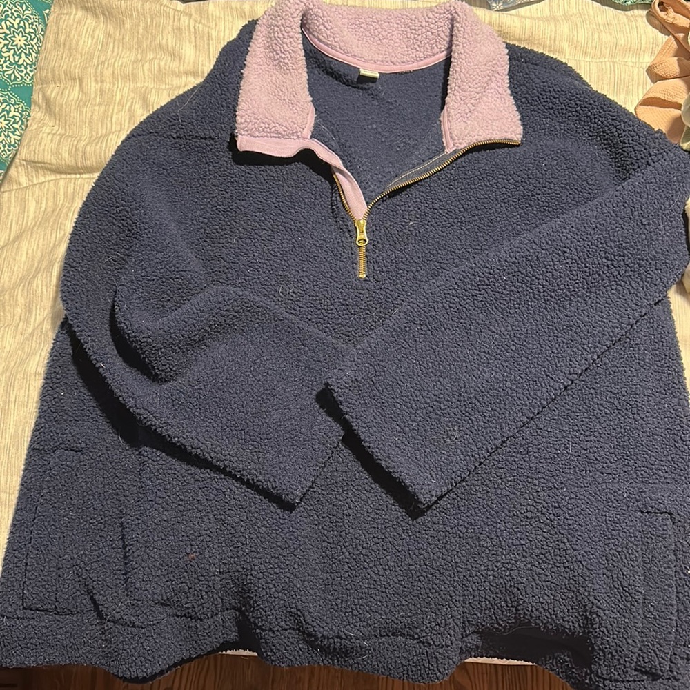 Sherpa pullover